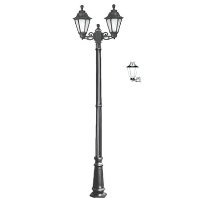 LI-8247-BKT 31-5449 Modern Outdoor Pole Light